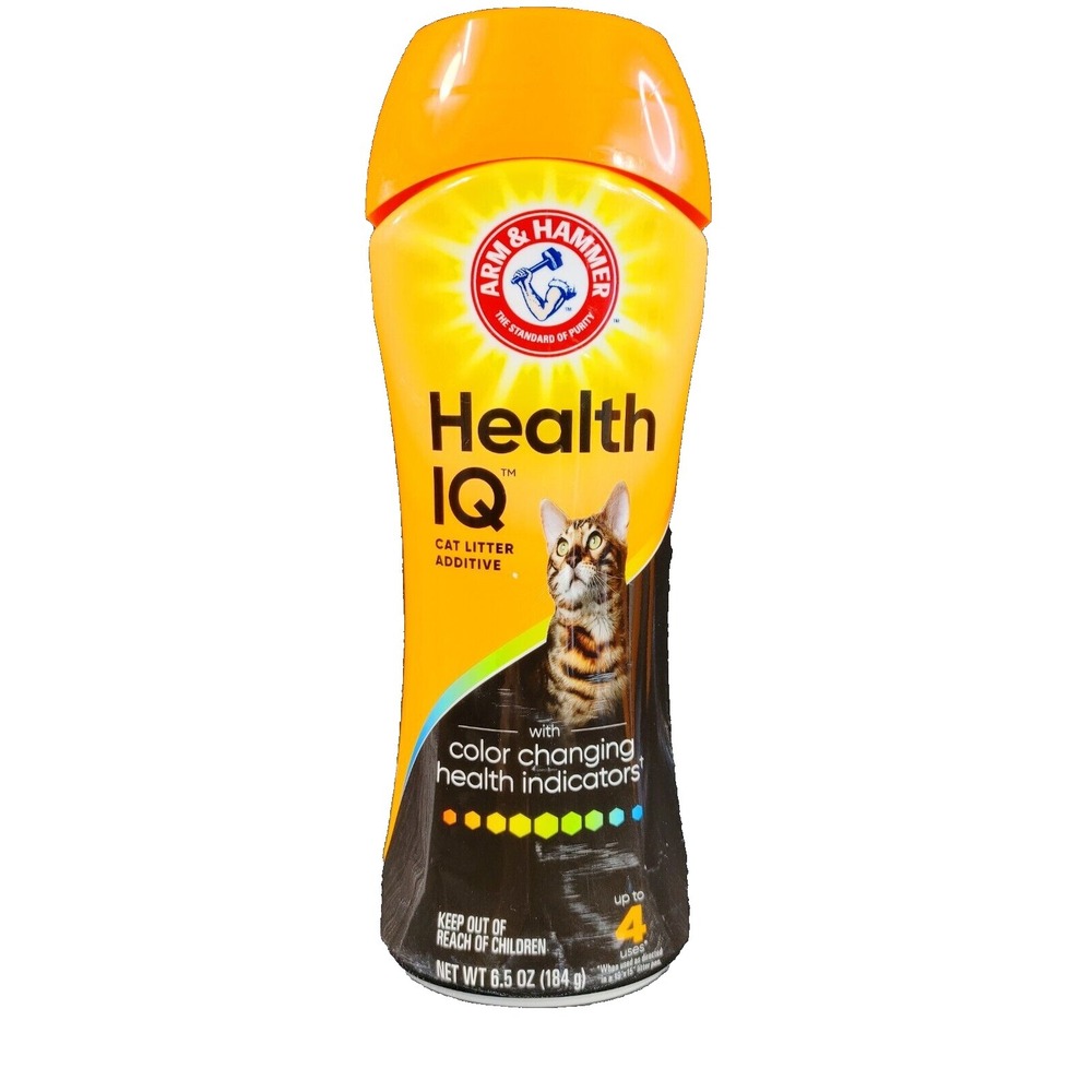 ARM & HAMMER Health IQ Cat Litter Additive w/Color Changing Health Indicator